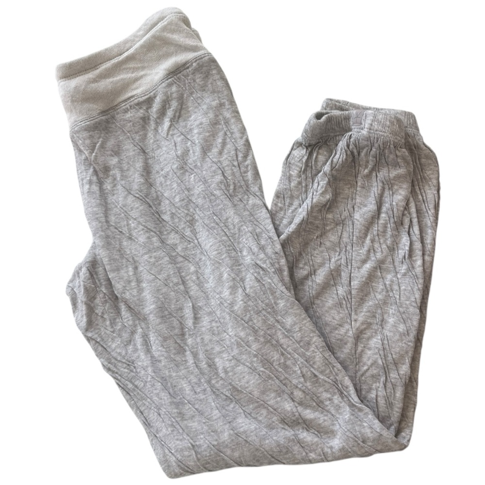 Barefoot Dreams Malibu Collection Jogger Pants Gray Soft Womens Size Small S